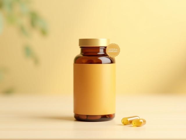 Bottle of Vitamin D3 supplement with 'Sylvan Health Approved' badge.